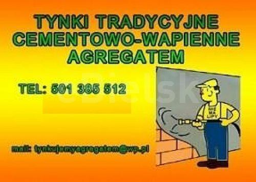 Tynki Tradycyjne Cementowo-wapienne Bielsk Podlaski/Tynki wewnętrzne/Tynki Agregatem/Tynki Białystok Podlaskie/Bielsk Podlaski