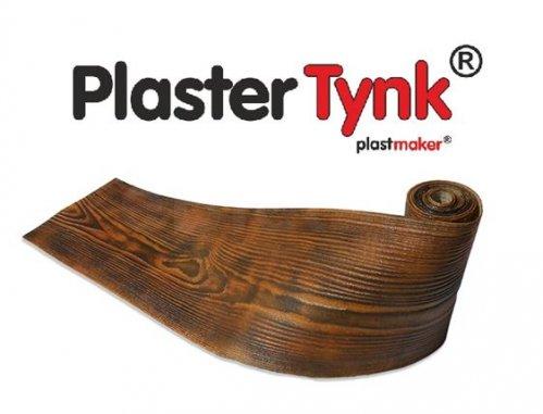 deska elewacyjna elastyczna PlasterTynk imitacja drewna