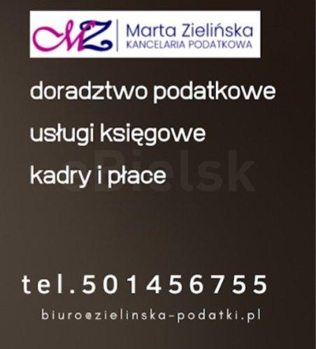 Kancelaria Doradcy Podatkowego Marta Zielińska , Marta Zielińska , Kazimierzowska  4a, Bielsk Podlaski (tel. 85 +48501456755)