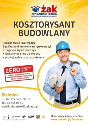 KOSZTORYSANT BUDOWLANY- nowy zawód- nowe kwalifikacje