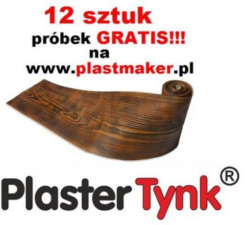 deska elewacyjna elastyczna PlasterTynk deko styl medium wood