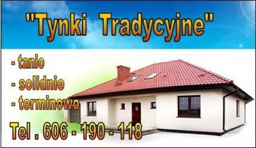 Wewnętrzne Tynki Tradycyjne Bielsk Podlaski=tynki agregatem cementowo-wapienne Podlaskie=konkurencyjne ceny!!!