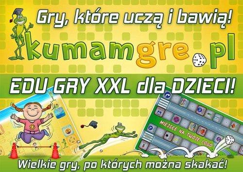 SUPER GRY XXL dla DZIECI - mega wielki format do skakania wielkie GRY XXL