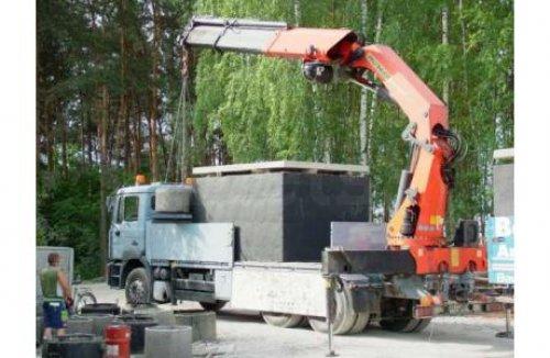 szamba betonowe z atestem transportem montażem