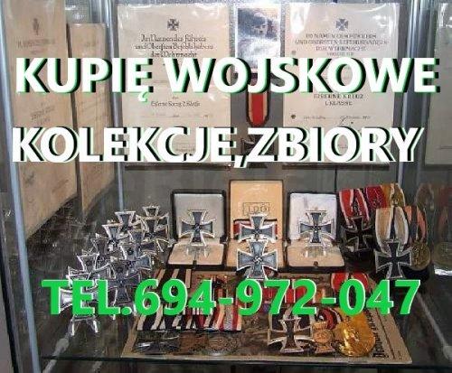 KUPIĘ WOJSKOWE STARE KOLEKCJE,ZBIORY TELEFON 694972047