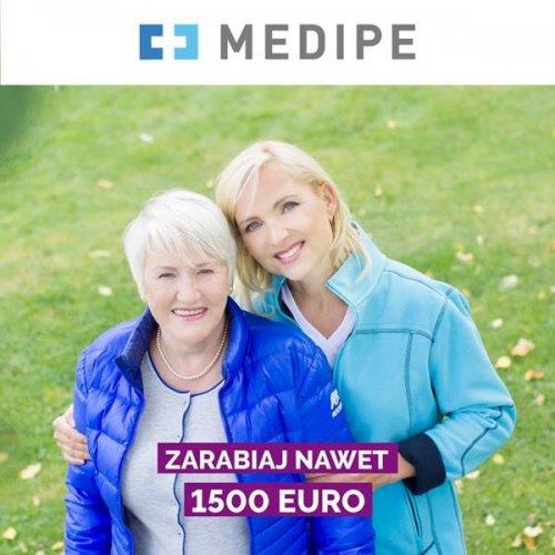 Zlecenie na 2 miesiące dla Opiekunki za 1600 EURO / miesiąc + PREMIA!