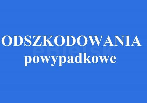 Odszkodowania z tytułu wypadków i innych zdarzeń. Pomoc prawna w uzyskaniu