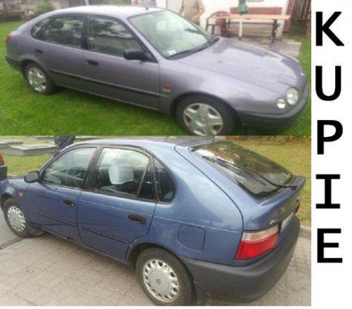 Kupię Toyota Corolla e9 e10 e11 e15 SKUP TOYOT Corolle e11