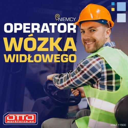 Operator wózka bocznego bez niemieckiego  DE