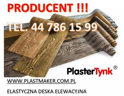 PlasterTynk - Elastyczna Deska Elewacyjna / Dekorlux ,Dekostyl, Perfectstyr, Dekordeska 