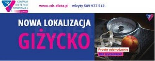 PORADY DIETETYKA GIŻYCKO ODCHUDZANIE WIZYTY PORADNIA CDS GIŻYCKO PROMOCJE