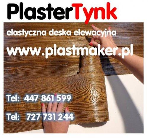 PlasterTynk elastyczna deska elewacyjna