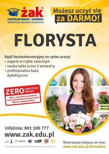 FLORYSTYKA -BUKIECIARSTWO - darmowe zajęcia - Bukiety, wiązanki, kompozycje kwiatowe!