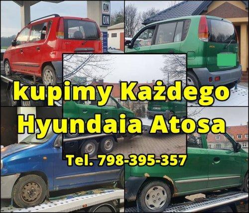 Kupię każdego Hyundaia Atosa w każdym stanie, cała Polska