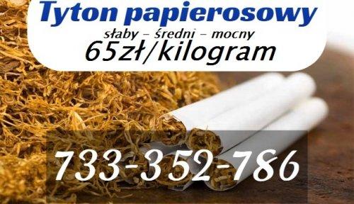 Tyton papierosowy 1kg 65 zł  tani tytoń lm light, marlboro, viceroy