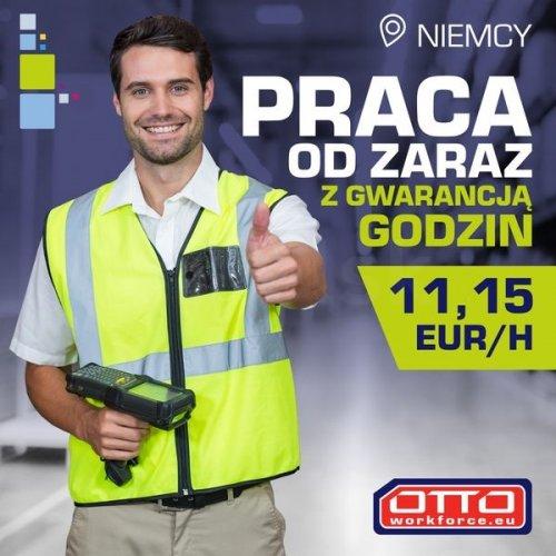 Kompletowanie zamówień na magazynie z żywnością - Niemcy