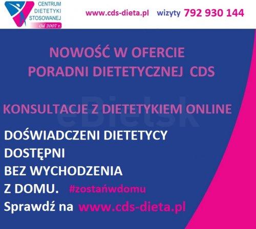 ODCHUDZANIE Z DIETETYKIEM KONSULTACJE INTERNETOWE PORADNIA CDS BIAŁYSTOK