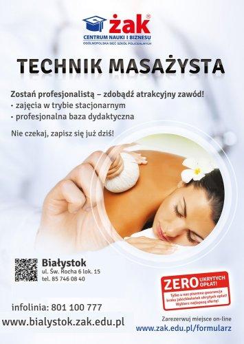 Zostań MASAŻYSTĄ - bezpłatna szkoła medyczna ogłasza nabór!