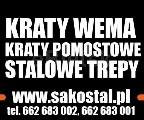 Kraty wema, kraty pomostowe, stalowe trepy TANIO - www.sakostal.pl