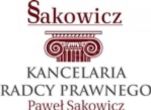 Kancelaria Radcy Prawnego Paweł Sakowicz, Paweł Sakowicz, Adama Mickiewicza 50/54, Bielsk Podlaski (tel. 85 873 08 55)