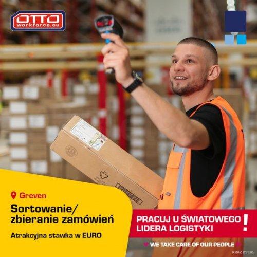 Praca w magazynie dużej firmy logistycznej - DE