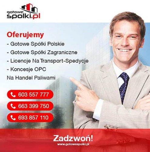 Sprzedaż Gotowych Spółek na Węgrzech , w Bułgarii na Słowacji, w Hiszpanii w Chorwacji, Czechy, w Rumunii 603557777