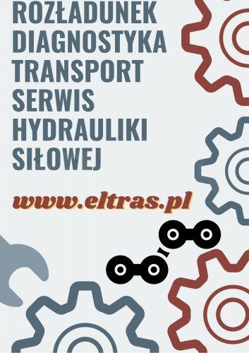 USŁUGI TRANSPORTOWE TRANSPORT NISKOPODWOZIOWY CIĘŻAROWY WYNAJEM ELTRAS