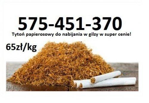 Tytoń papierosowy 65zł/kg -super jakość szybka dostawa kurierem 575-451-370