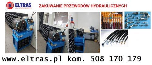 REGENERACJA WYMIANA PRZEWODÓW HYDRAULIKI SIŁOWEJ MOBILNY SERWIS ELTRAS