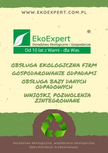 WSPÓŁPRACA EKOLOGICZNA KOMPLEKSOWA OBSŁUGA EKOLOGICZNA FIRM EKOEXPERT