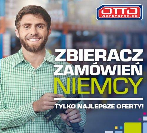 Zbieracz zamówień 12,5 euro na godzinę (Niemcy)